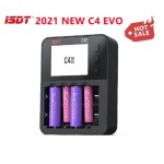 New ISDT Smart Battery Charger Type-C QC3.0 Output for AA AAA Li-ion Battery Display Screen and Fire Prevention
